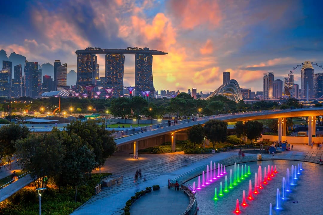 Singapore Malaysia Panorama