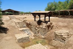 Amman to Petra via Madaba, Mount Nebo and Baptism Site